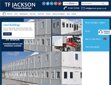 Tablet Screenshot of jackson-group.co.uk